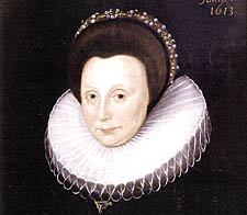 Dame Alice painted in 1613