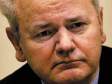 Slobodan Milosevic, whose trial ended when he died in March 2006