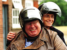 Richard Griffiths (left) as Hector and Stephen Campbell as Irwin 