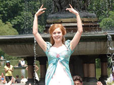 Amy Adams is naturally charming as Giselle