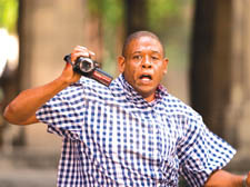 Forest Whitaker plays a tourist who  captures the moment the US President is assassinated