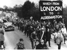 A scene from March to Aldermaston, the short film that helped highlight the 1950s CND movement