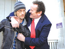 MacKenzie Crook and Colm Meaney
