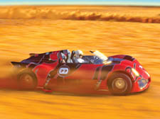 Fast-paced action from Speed Racer