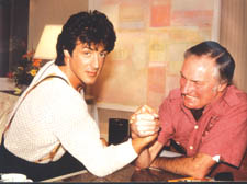 William Hall gets to grips with Sly Stallone, one of the many movies stars he came into contact with