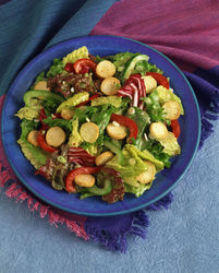 Mixed salad with Zoghbi dressing