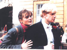 Boris Johnson on his graduation day from Oxford with first wife Allegra Mostyn-Owen in 1987 