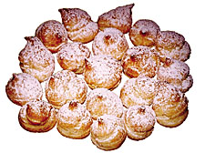Fried Puffs with Catalan Cream 