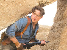 Explorer Rick O'Connell (Brendan Fraser) 