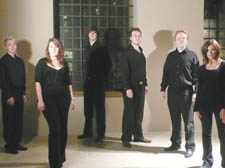 Members of Siglo de Oro, a new chamber choir performing at Hawksmoor Church on Saturday