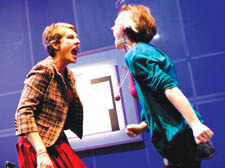 Tamsin Greig and Jessica Raine in Gethsemane
