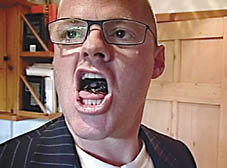 Above: Heston Blumenthal tries insects in the current Channel 4 series of Heston’s Feasts, Tuesdays 