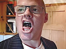Above: Heston Blumenthal tries insects in the current Channel 4 series of Heston&rsquo;s Feasts, Tuesdays 