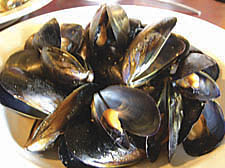 A recipe for lemongrass and basil mussels