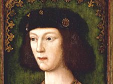 Portrait of Henry VIII - circa 1509 Unknown artist 