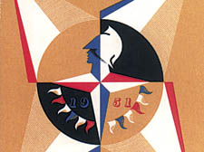 Festival of Britain logo design by Abram Games&rsquo;