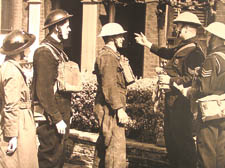 Air Raid Precaution staff duties included enforcing the strict blackout