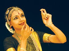 Classical Indian dancer Priyadarsini Govind