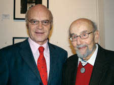 Michael Chambers, left, and Wolfgang Suschitzky
