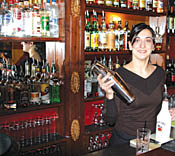 Waitress at Bar Gansa