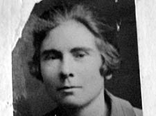 The only known picture of Eva Reckitt, which made up part of the MI5 secret files