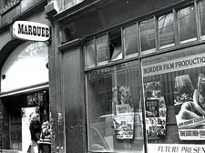The Marquee Club,when it was located   in Wardour Street during the 1960s