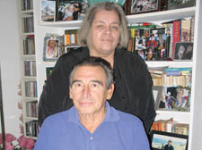 Sam Fayet's parents Andy and Mireille Archer at their Marylebone home