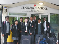 Pupils at St George's School