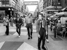 Sex Pistols on Carnaby Street (detail) by Ray Stevenson/rockarchive.com