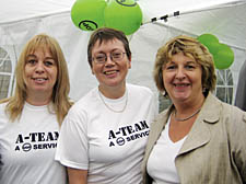 The A Team with  Regent's Park & Kensington North MP Karen Buck