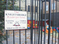 The Eaton Square school where seven children were found to have an 'active infection'