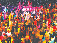Some of the large numbers who attended the tea dance at the Grosvenor House