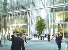 Artist's impression of the new buildings