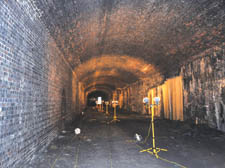 One of the railway tunnels underneath Lord's
