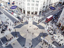 The X factor! Oxford Circus gets Tokyo-style crossing