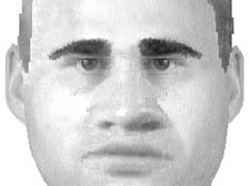 An e-fit of one of the suspects in the murder of Tom Breen in August 2002 