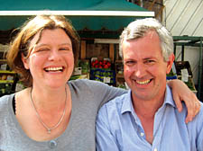 Andrew and Sally Gimson: 'She is a woman of action and I'm just a mere parasite'