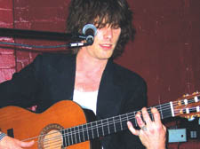 Guitarist Jackson Scott performs at the Torriano pub which faces closure