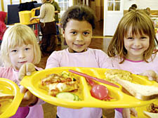 FREE DINNERS FOR PRIMARY SCHOOL KIDS
