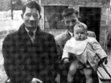 Peter Tyrell, left, pictured here with his brother and nephew