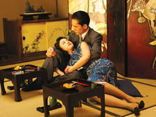 Tang Wei with Tony Leung in Ang Lee's espionage tale, Lust, Caution 