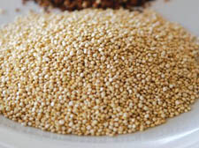 Quinoa offers a nutty-tasting alternative to rice and is a good source of protein