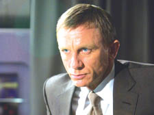 Daniel Craig reprises the 007 qualities he showed in Casino Royale