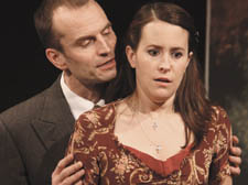 Angelo (Jeremy Drakes) and Isabella (Lucy Le Messurier)