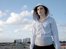 Katie Jarvis stars as Mia in Fish Tank. She got the part after she was spotted by director Andrea Arnold arguing with her boyfriend on a station platform