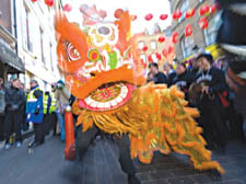 The Chinese New Year celebrations