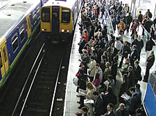 Rush-hour on the North London Line