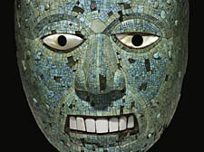 Star objects from Mexico: turquoise mosaic mask c 1500 -1521