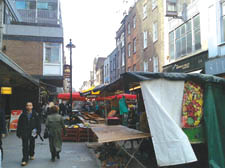 Berwick Street Market – one of the business areas targeted to be ‘revitalised’ 